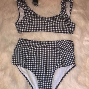 High Waisted bathing suit